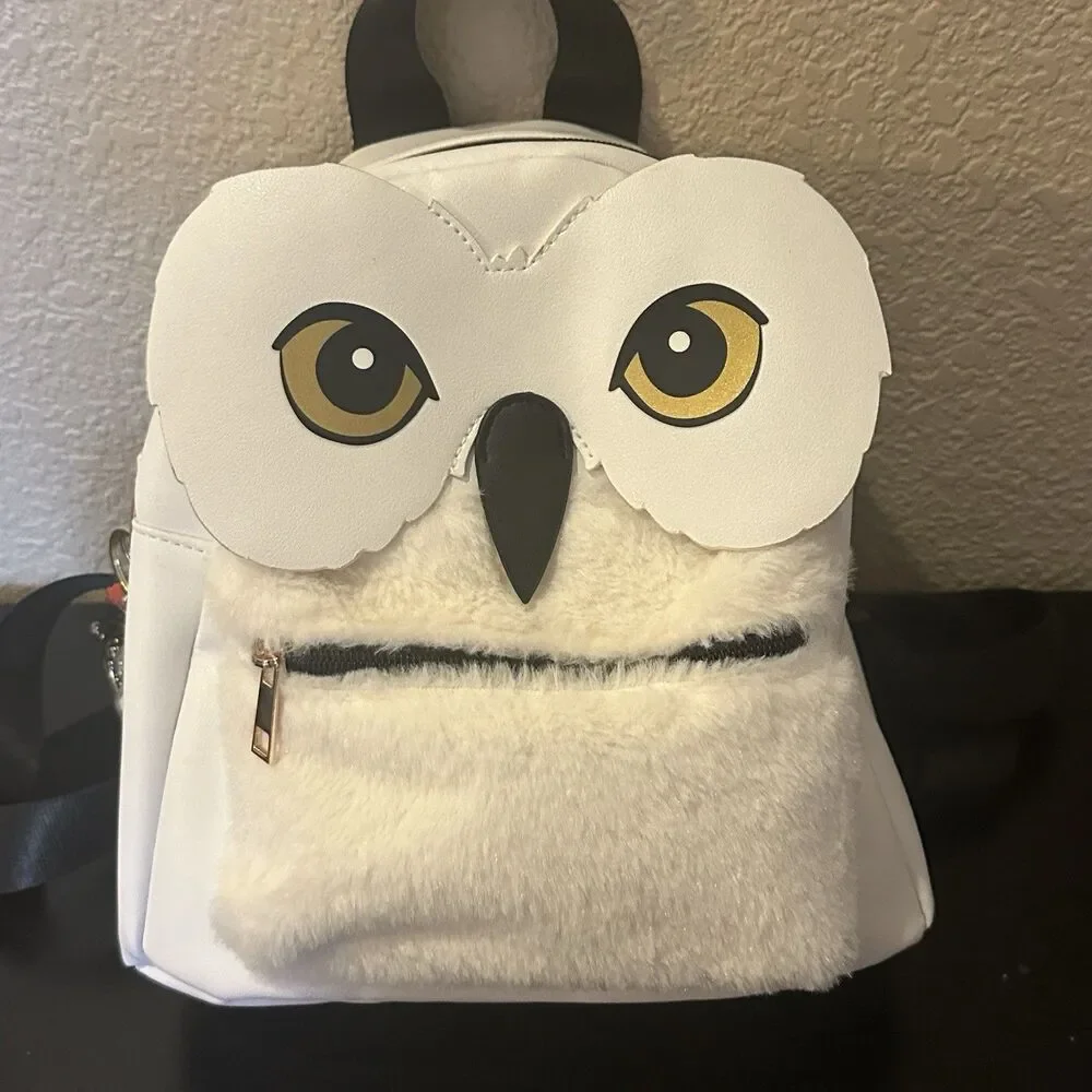 Harry Potter Hedwig Owl Mini Backpack‎ And Keychains Wizarding World Fantasy